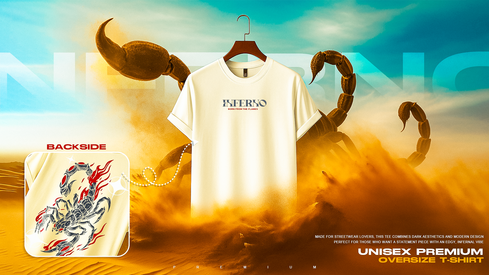 Inferno Tee Banner
